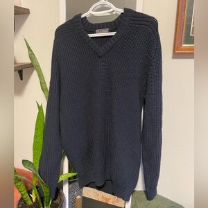 Men's Navy Sweater, size small